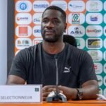 Emerse Faé, sélectionneur de l'équipe nationale A des Éléphants de Côte d'Ivoire