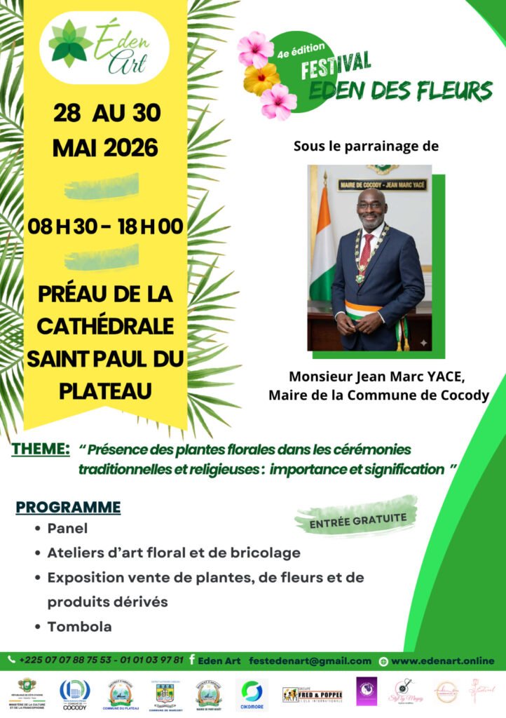 Evènement, RDV au Festival des fleurs organisé par EDEN ART -TSF Media
