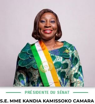 tsf media -politique -la presidente du Senat Mme Kanda Kamissoko Camara