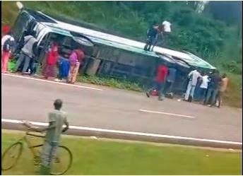 accident sur la route de Yamoussoukro