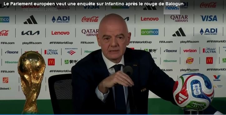 le président de la Fifa