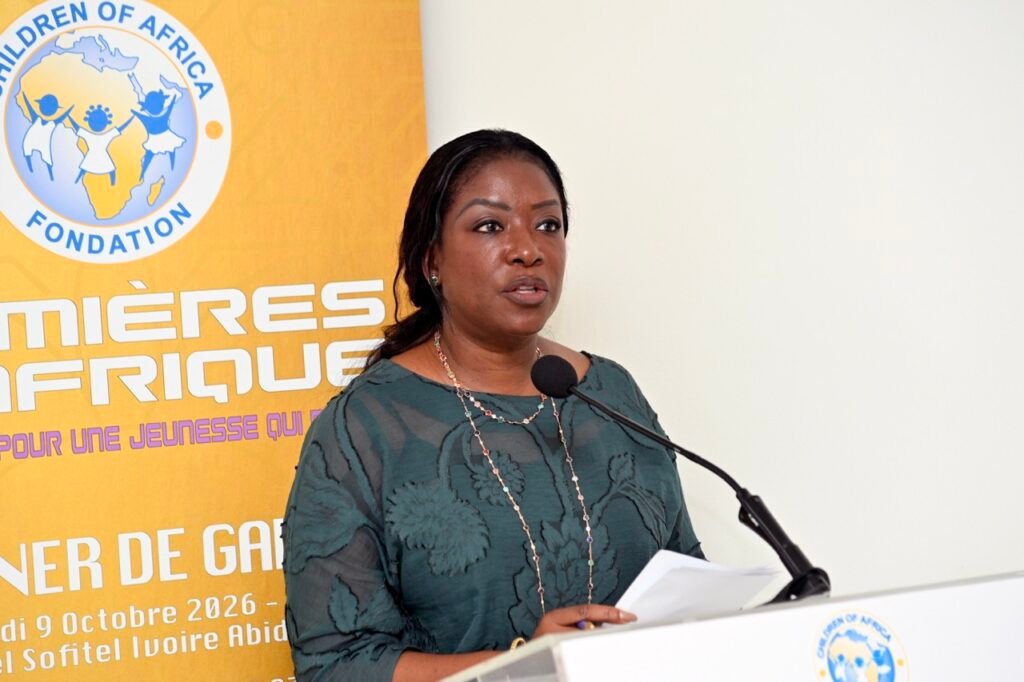TSF MEDIA PRESSE Nadine Sangaré au Lancement du 10 eme Diner Gala de la Fondation children-of-africa