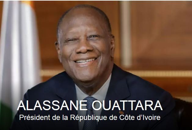 president de la Côte d'Ivoire Alassane Ouattara