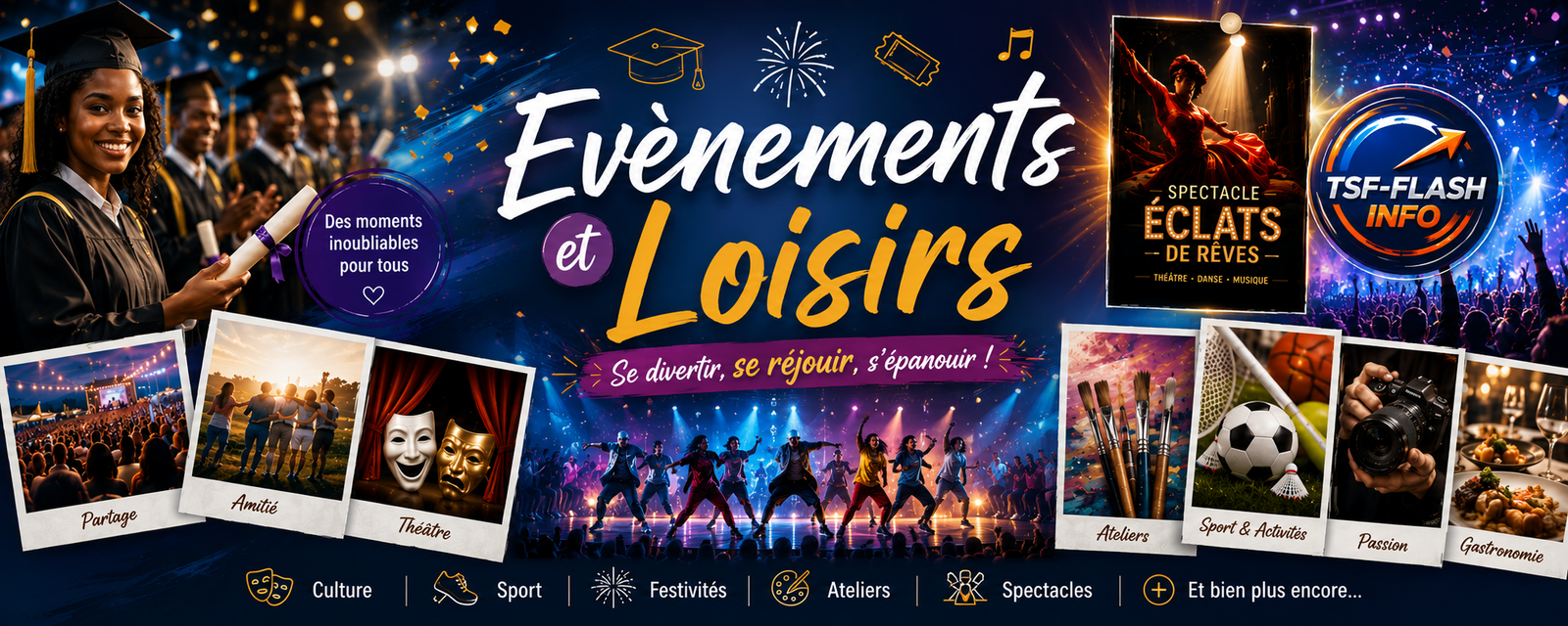 bannière Evènements et Loisirs-tsf media presse