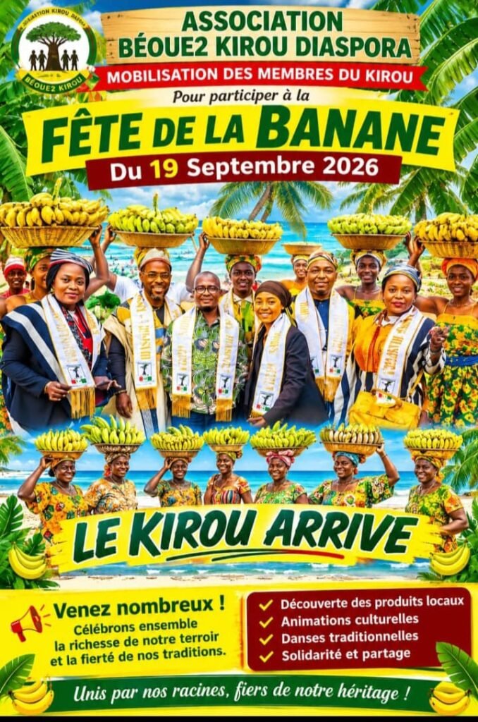 Fête de la banane-Association Beoue2 kirou diaspora-tsf media presse
