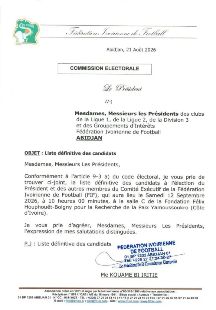 tsf media presse-sport-candidat élection FIF
