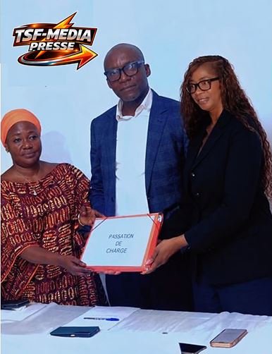 PASSATION DE CHARGEs À LA MAISON DE LA PRESSE D’ABIDJAN ANNE-MARIE N’GUESSAN nouvelle D.G