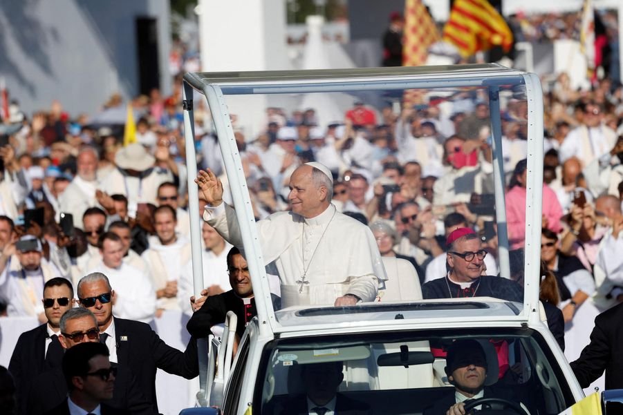 le PAPE Léon XIV en France